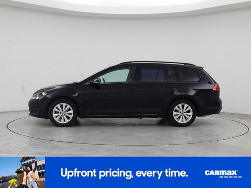 Black 2017 Volkswagen Golf SportWagen S