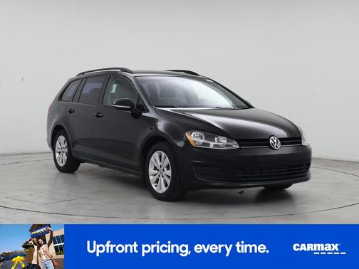 Black 2017 Volkswagen Golf SportWagen S