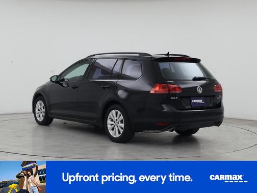 Black 2017 Volkswagen Golf SportWagen S