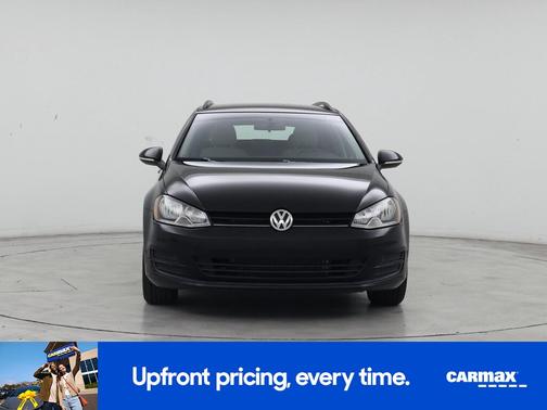 Black 2017 Volkswagen Golf SportWagen S