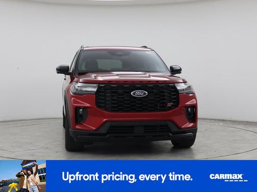 Red 2025 Ford Explorer ST