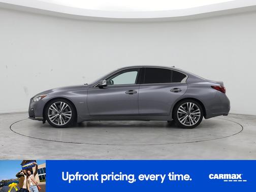 Gray 2020 INFINITI Q50 Sport