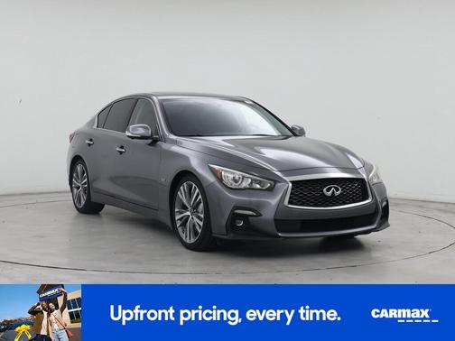 Gray 2020 INFINITI Q50 Sport