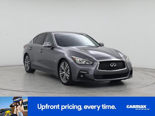 Gray 2020 INFINITI Q50 Sport