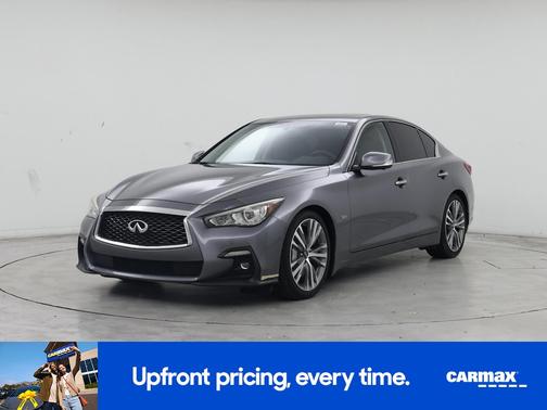 Gray 2020 INFINITI Q50 Sport