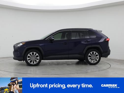Blue 2020 Toyota RAV4 XLE Premium