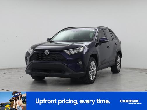 Blue 2020 Toyota RAV4 XLE Premium