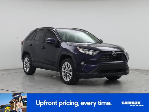 Blue 2020 Toyota RAV4 XLE Premium
