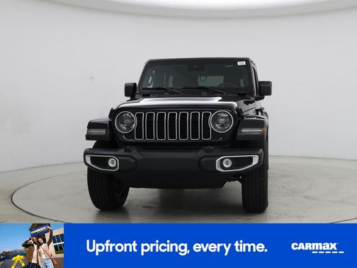 Black 2025 Jeep Wrangler Sahara
