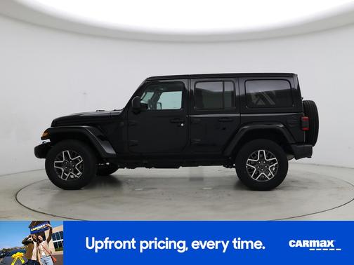 Black 2025 Jeep Wrangler Sahara