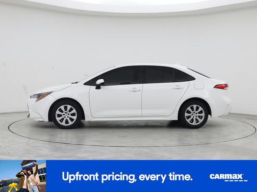 White 2021 Toyota Corolla LE