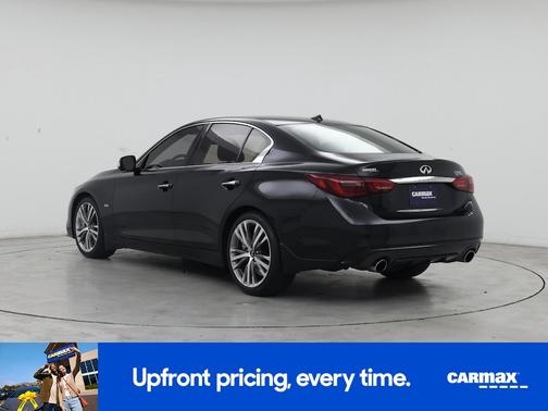 Black 2019 INFINITI Q50 Sport