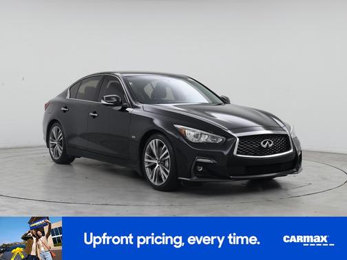 Black 2019 INFINITI Q50 Sport
