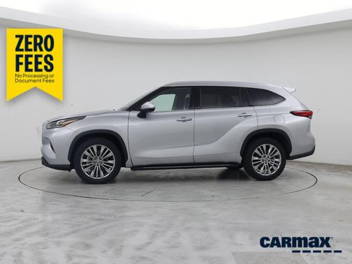 Silver 2021 Toyota Highlander Limited