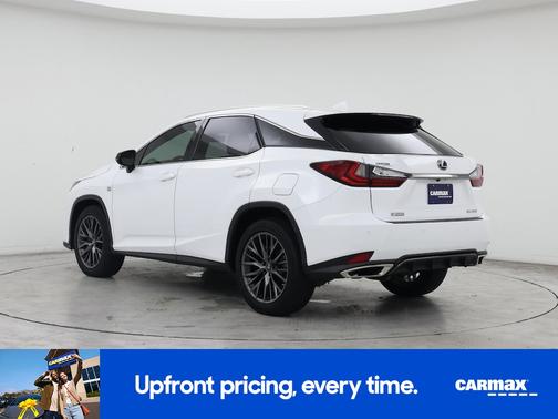 White 2022 Lexus RX 350 F-SPORT Handling