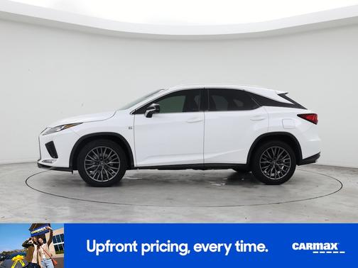 White 2022 Lexus RX 350 F-SPORT Handling