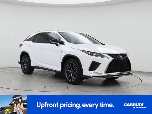 White 2022 Lexus RX 350 F-SPORT Handling