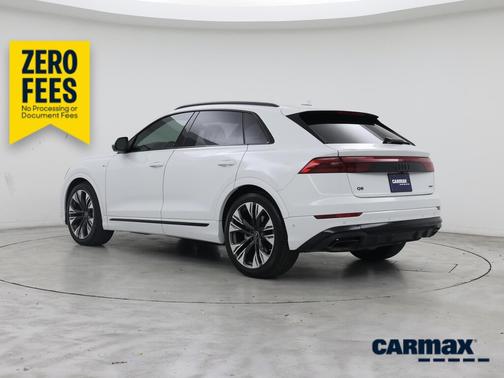 White 2025 Audi Q8 Premium Plus