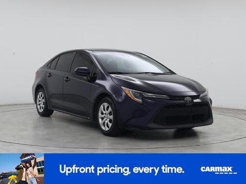 Blue 2020 Toyota Corolla LE