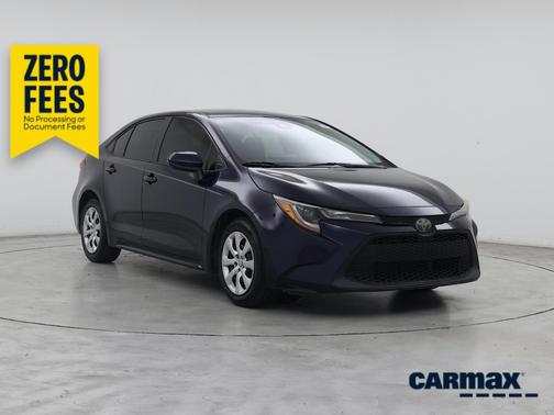 Blue 2020 Toyota Corolla LE