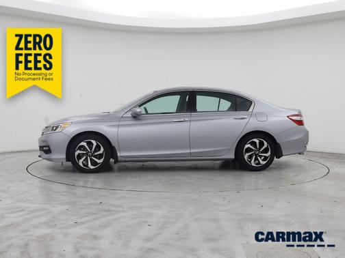 Silver 2017 Honda Accord EX-L
