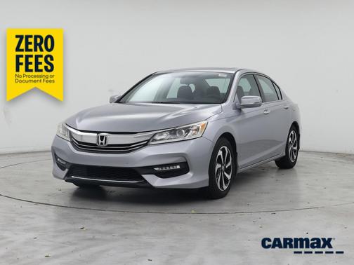 Silver 2017 Honda Accord EX-L