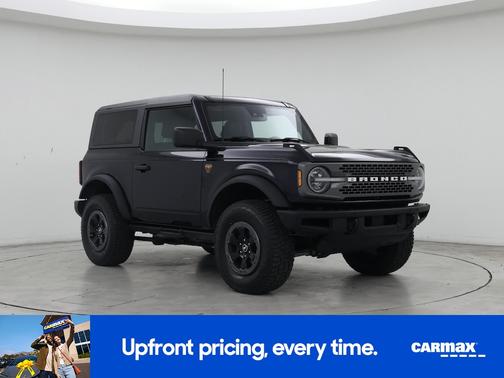 Blue 2021 Ford Bronco Badlands