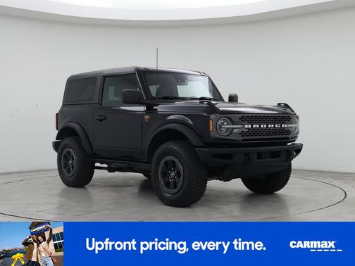 Blue 2021 Ford Bronco Badlands