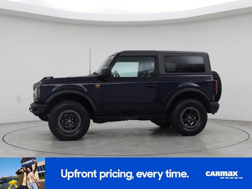 Blue 2021 Ford Bronco Badlands