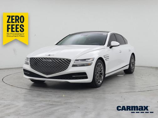 White 2023 Genesis G80
