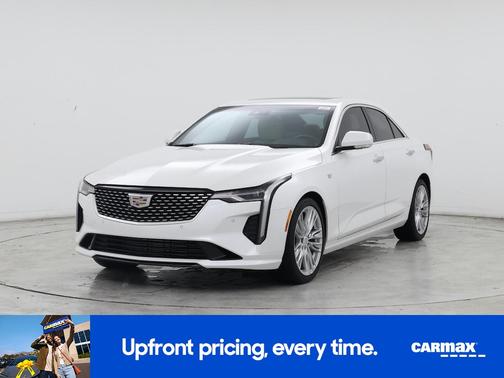 White 2024 Cadillac CT4 Premium Luxury