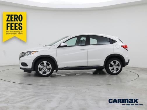 White 2021 Honda HR-V LX