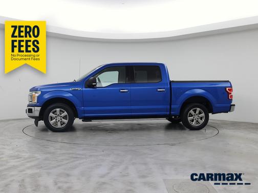Blue 2019 Ford F-150 XLT