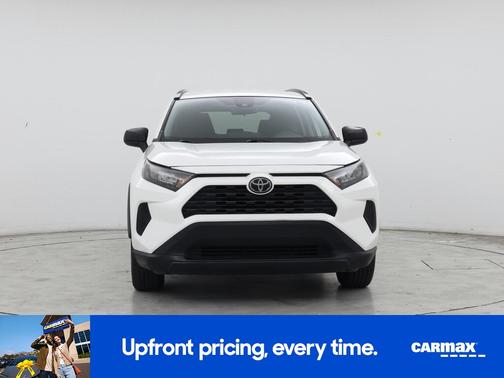 White 2019 Toyota RAV4 LE