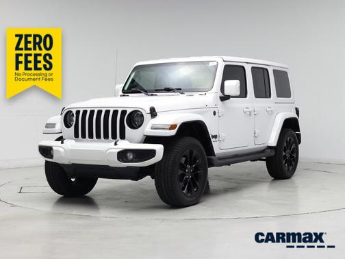White 2023 Jeep Wrangler Unlimited Sahara High Altitude