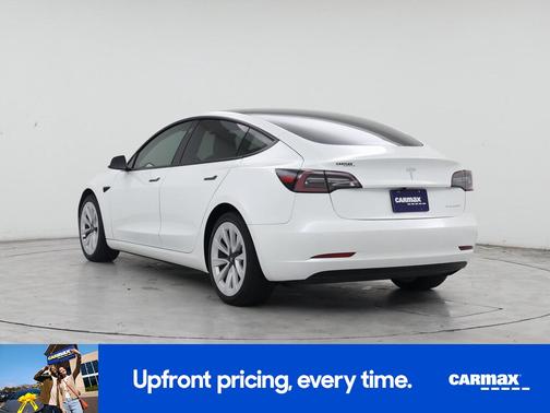 White 2021 Tesla Model 3 Long Range