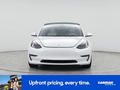 White 2021 Tesla Model 3 Long Range
