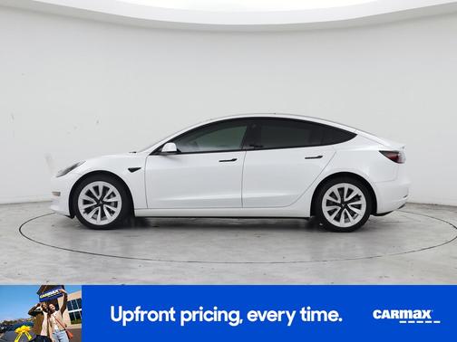 White 2021 Tesla Model 3 Long Range