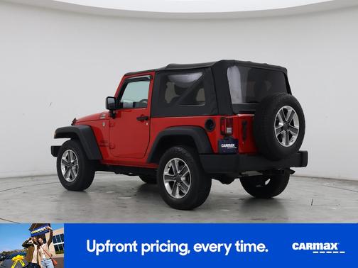 Red 2015 Jeep Wrangler Sport