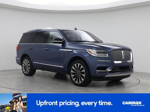 Blue 2020 Lincoln Navigator Reserve