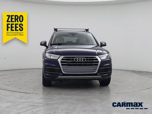 Blue 2020 Audi Q5 Premium