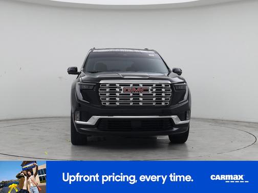 Black 2025 GMC Acadia Denali
