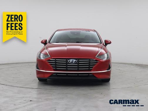 Red 2021 Hyundai SONATA SE