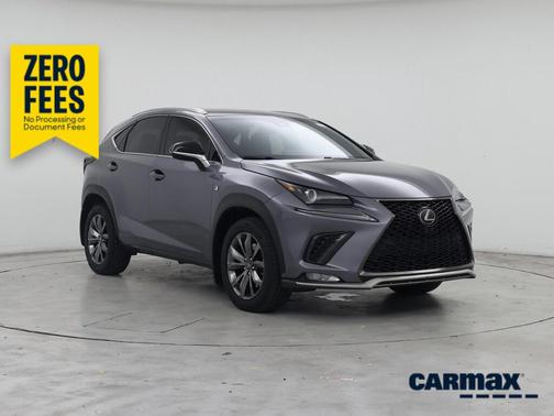 Gray 2019 Lexus NX 300 F-Sport