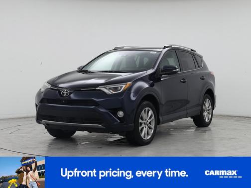 Blue 2018 Toyota RAV4 Platinum
