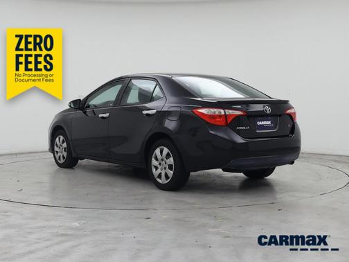 Black 2016 Toyota Corolla S