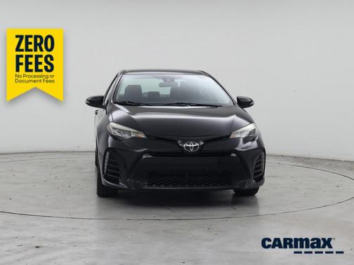 Black 2019 Toyota Corolla SE