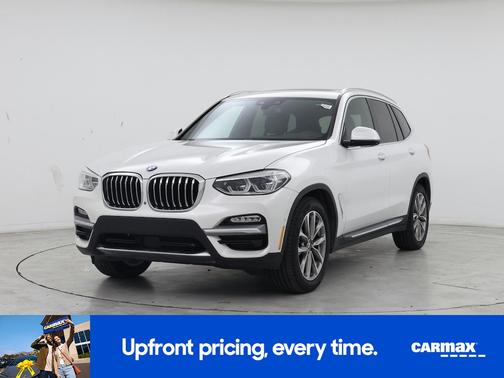 White 2019 BMW X3 XDrive30i