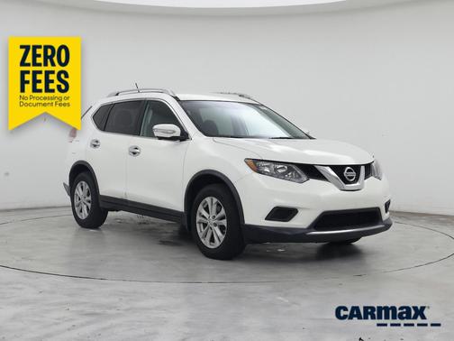 White 2014 Nissan Rogue SV