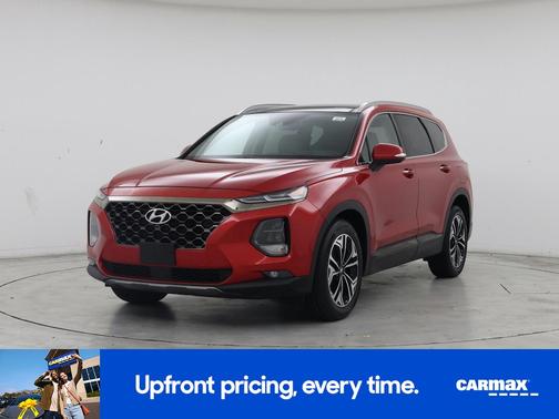 Red 2020 Hyundai SANTA FE Limited